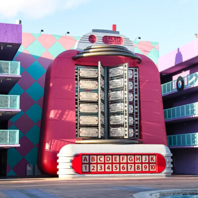 Larger than Life Icons at Disney's Pop Century Resort - Jukebox