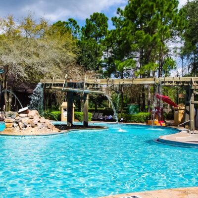 Ol' Man Island Feature Pool at Disney's Port Orleans Resort - Riverside