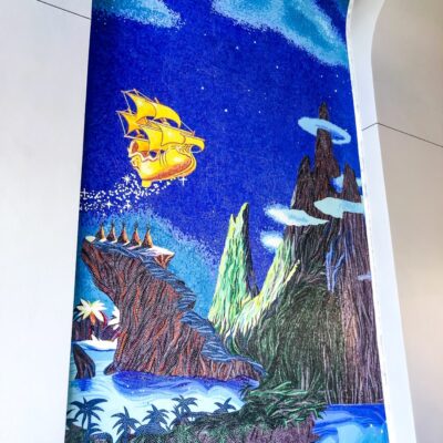 Peter Pan Mosaic at Disney's Riviera Resort