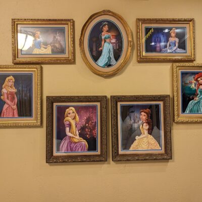 Princess Artwork at Disney's Port Orleans Resort - Riverside