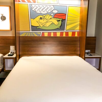 Pull Down Bed in Queen Room at Disney's Pop Century Resort