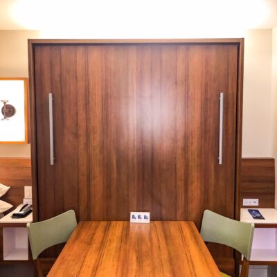 Pull Down Table Bed at Disney's Pop Century Resort