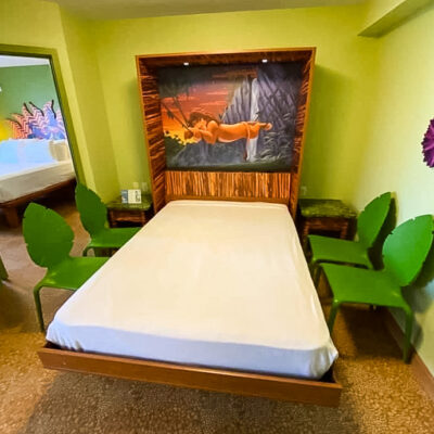 Pull Down Table Bed in Lion King Family Suite at Disney's Art of Animation Resort