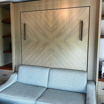 Queen-Size Pull-Down Bed in Tower Studio at Disney's Riviera Resort