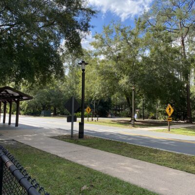 Sidewalks at Disney's Fort Wilderness Resort