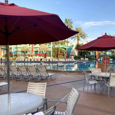 Surfboard Pool at Disney's All-Star Sports Resort