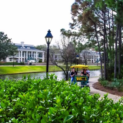 Surrey Bikes at Disney's Port Orleans Resort - Riverside