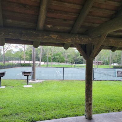Tennis Courts at Fort Wilderness Resort and Campground