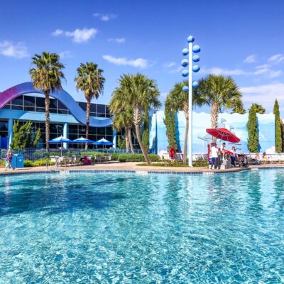 The Big Blue Pool - Feature Pool at at Disney's Art of Animation Resort