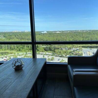 View from the Chronos Club at Disney's Coronado Springs Resort
