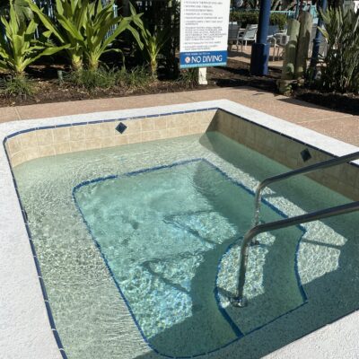 Whirlpool Spa at Old Turtle Pond Leisure Pool - Disney's Old Key West Resort