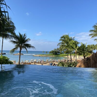Adults-Only Infinity Edge Hot Tub at Aulani, a Disney Resort and Spa