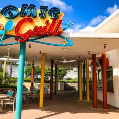 Atomic Grill at Cabana Bay Beach Resort Pool - Universal Orlando
