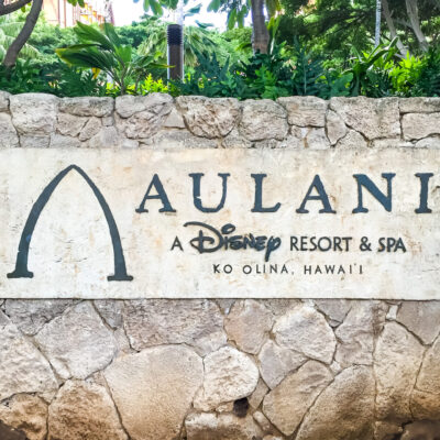 Aulani Disney Resort Sign
