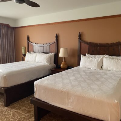 Bedroom in a Three-Bedroom Grand Villa at Aulani, a Disney Resort and Spa