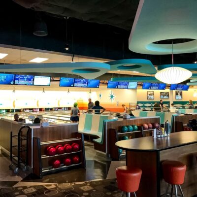 Bowling Alley at Cabana Bay Beach Resort at Universal Orlando