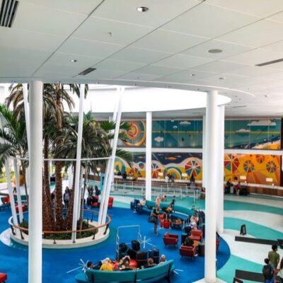 Cabana Bay Beach Resort Lobby - Universal Orlando