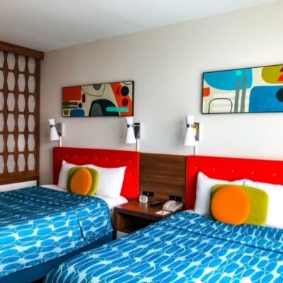 Family Suite Bedroom at Cabana Bay Beach Resort - Universal Orlando