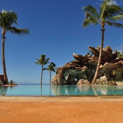 Ka Maka Grotto Pool at Disney Aulani Resort in Hawaii