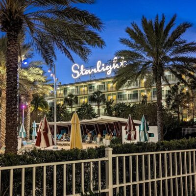 Neon Signs at Cabana Bay Beach Resort - Universal Orlando