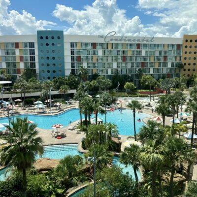 Pool Area at Cabana Bay Beach Resort - Universal Orlando