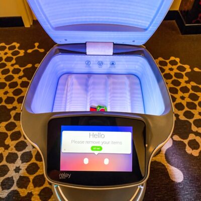 Relay Robot - Universal's Aventura Hotel