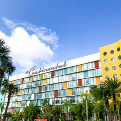 Retro Buildings at Cabana Bay Beach Resort - Universal Orlando