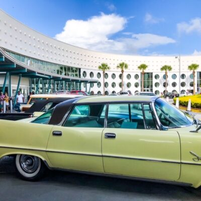 Retro Cars at Cabana Bay Beach Resort - Universal Orlando