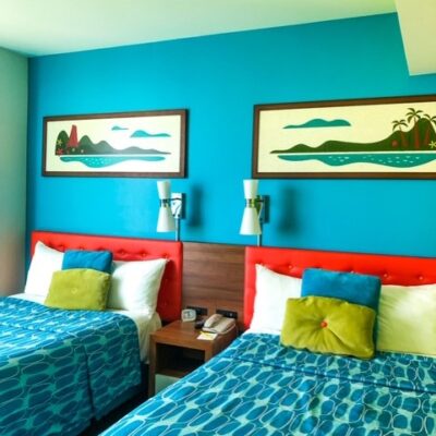 Two Queen Bedroom in 2-Bedroom Suite at Cabana Bay Beach Resort - Universal Orlando