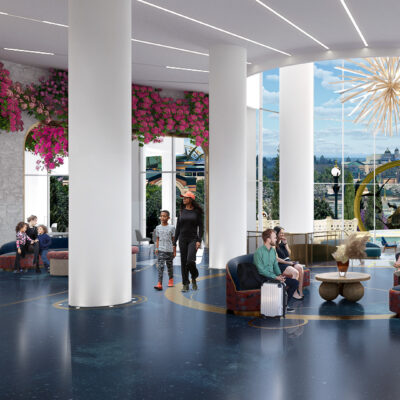 Universal Helios Grand Hotel Lobby Rendering