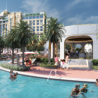 Universal Helios Grand Hotel Pool Rendering
