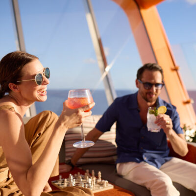 Couple on Celebrity Cruises Vacation