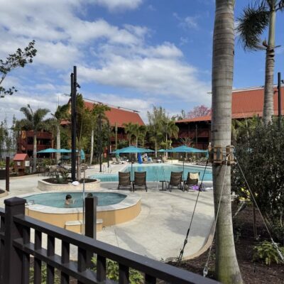 Cove Pool at Island Tower at Disney's Polynesian Village Resort