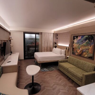 Deluxe Studio Layout at Island Tower at Disney's Polynesian Village Resort