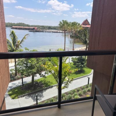 Duo Studio Balcony in the Island Tower at Disney's Polynesian Village Resort