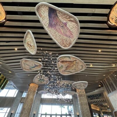 Lobby in Island Tower at Disney's Polynesian Village Resort