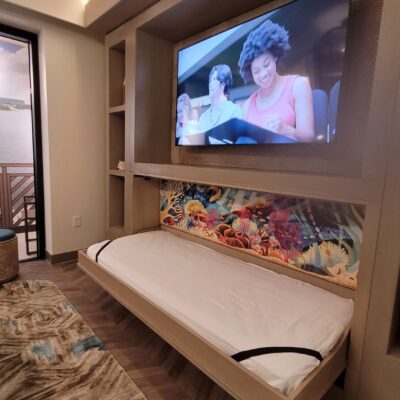 One Bedroom Villa Single Pull Down Bed in the Island Tower at Disney's Polynesian Village Resort