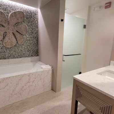 One Bedroom Villa Soaking Tub in the Island Tower at Disney's Polynesian Village Resort