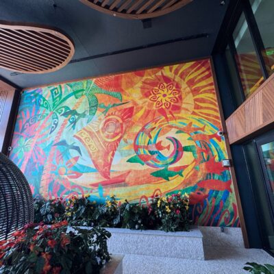 Outdoor Terrace in the Island Tower at Disney's Polynesian Village Resort