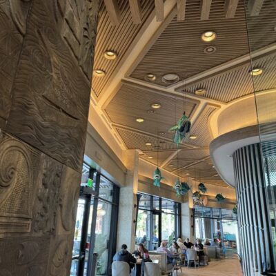 Seating Area in the Island Tower at Disney's Polynesian Village Resort