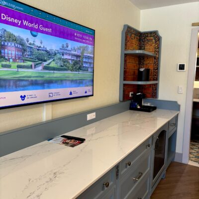 Desk and Dresser in Standard Room at Disney's Port Orleans Resort - French Quarter