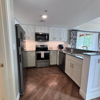 Full Kitchen in a Three Bedroom Villa at Disney's Saratoga Springs Resort and Spa