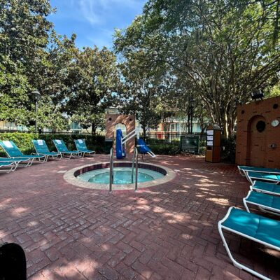 Hot Tub at Disney's Port Orleans Resort - French Quarter