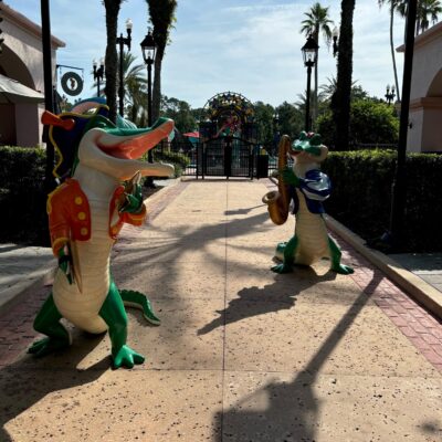 Mardi Gras Decor at Disney's Port Orleans Resort - French Quarter