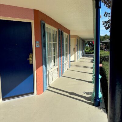 Room Doors at Disney's Port Orleans Resort - French Quarter