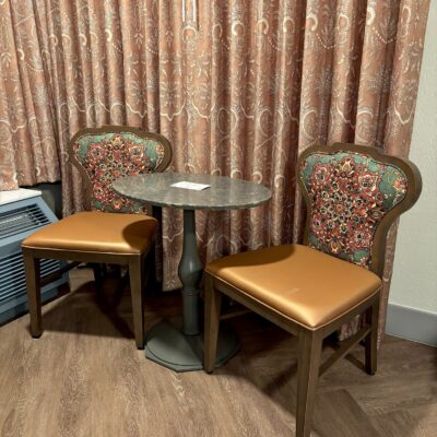 Seating in King Room at Disney's Port Orleans Resort - French Quarter