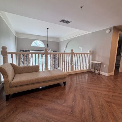 Second Story of a Three Bedroom Villa at Disney's Saratoga Springs Resort and Spa