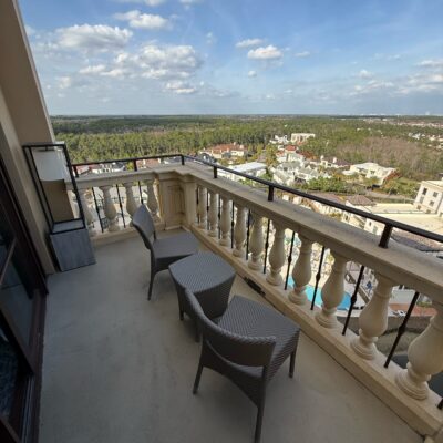 Balcony Views at the Four Seasons Resort Orlando