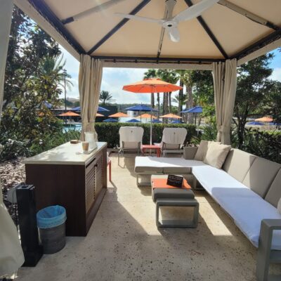 Poolside Cabanas at the Four Seasons Orlando