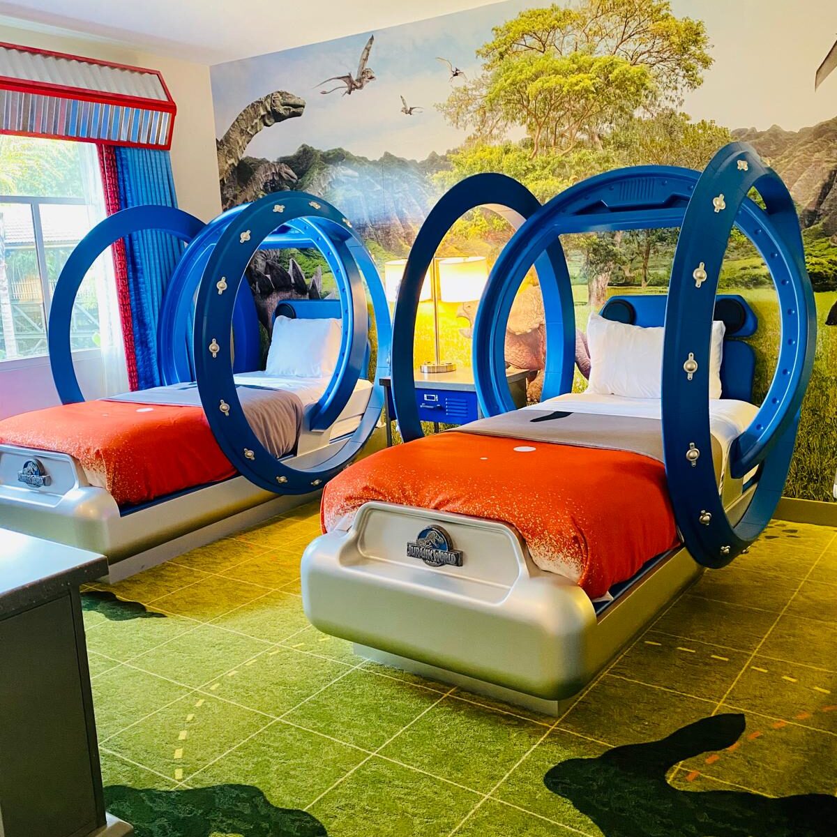 Jurassic Park Kids Suite at Loews Royal Pacific - Universal Orlando Resort Jurassic Park Kids Suite at Loews Royal Pacific - Universal Orlando Resort